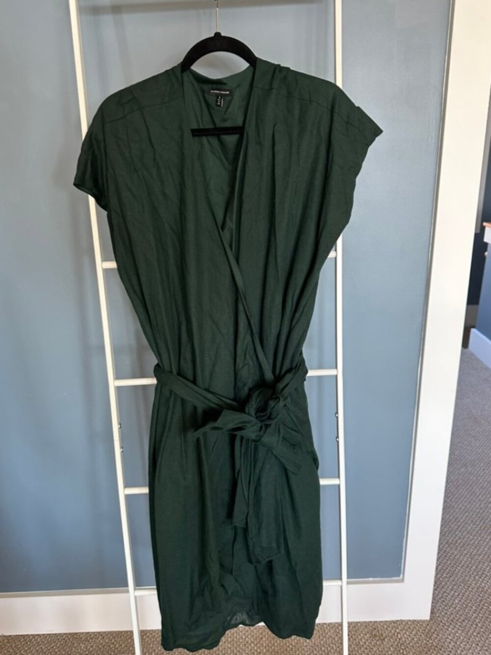 Universal Standard Divine Wrap Dress Conifer S (14/16)